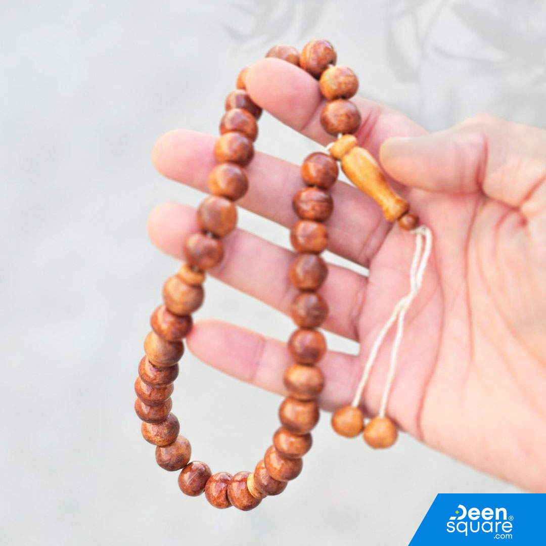 Zaitoon Tasbeeh (Olive Beads) 12 mm - 33 Beads