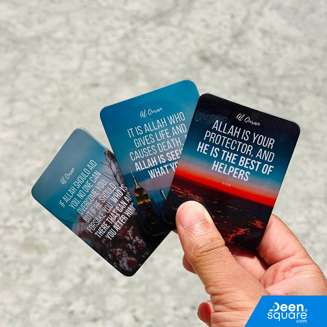 Islamic Fridge Magnets – 3 Selected Verses from Surah Aal-i-Imran