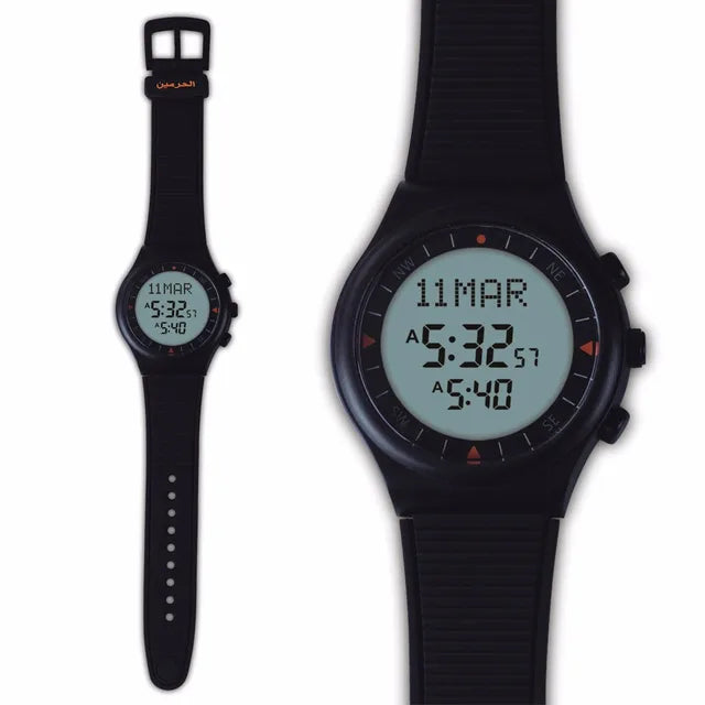 Harameen Sports Watch Black Color HA-6504 BW