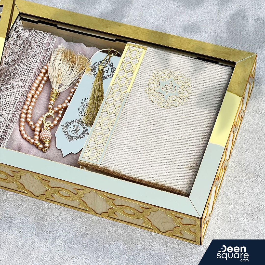 Ottoman Luxury Islamic Gift (Plexi Glass Box) - هدية إسلامية عثمانية فاخرة (صندوق شبكي)