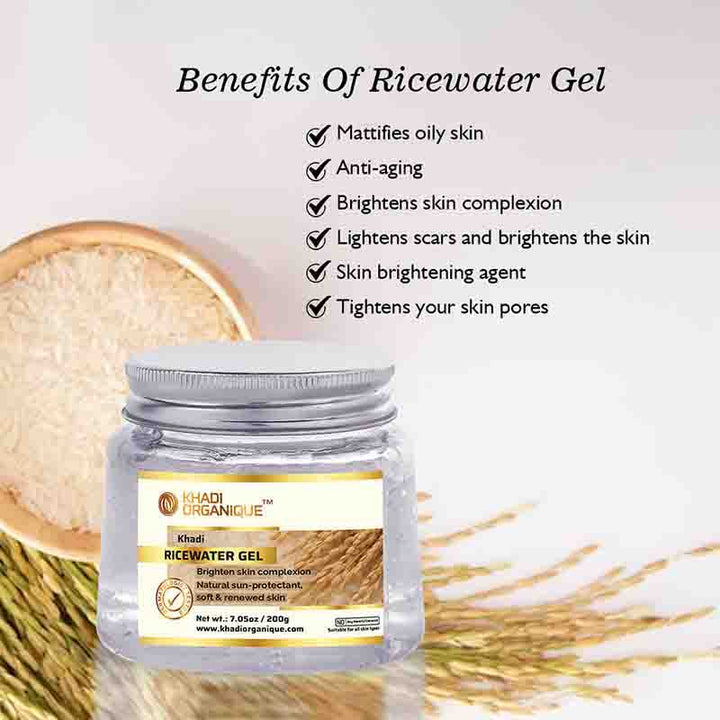 Khadi Organique Ricewater Gel 200g