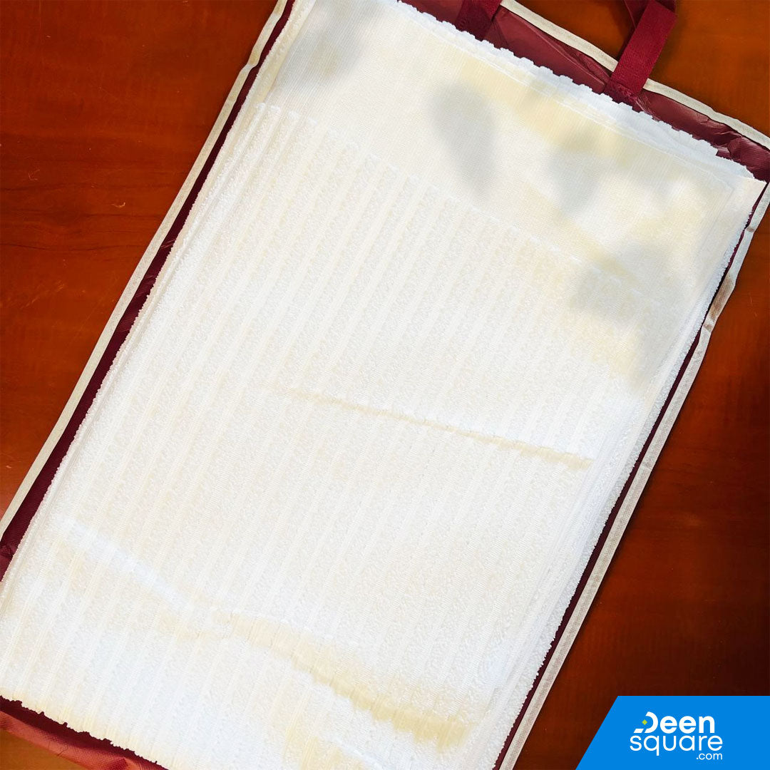 Men’s Ahram for Hajj & Umrah – 2-Piece Ihram Towel Set | Fast-Dry Microfiber | Lightweight & Comfortable | 1000g | 210x105 cm