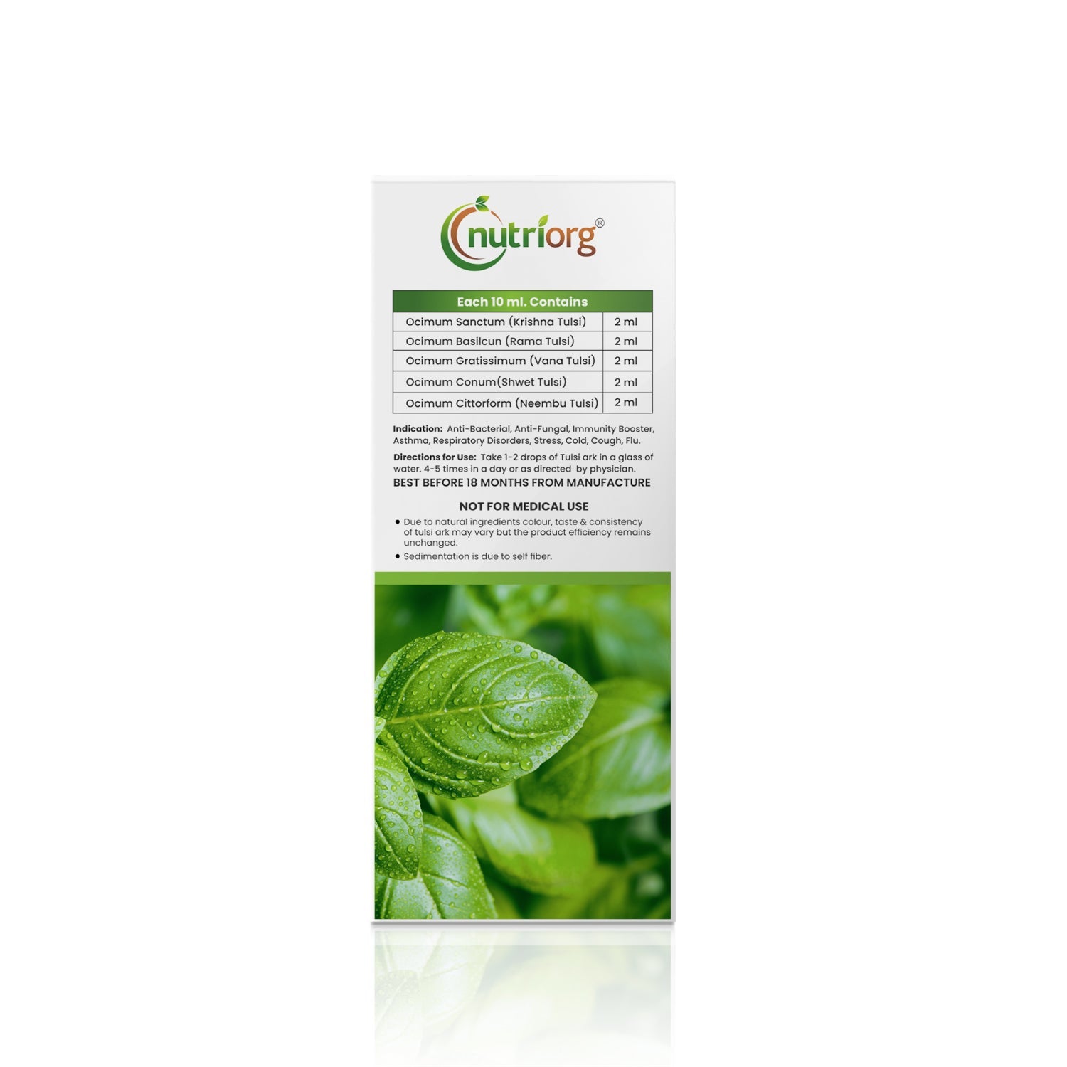 Nutriorg Tulsi Ark 30 ml