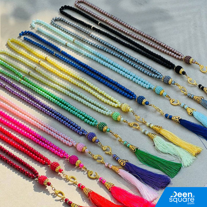Handmade Beads Tasbeeh (تسبيح‎‎)