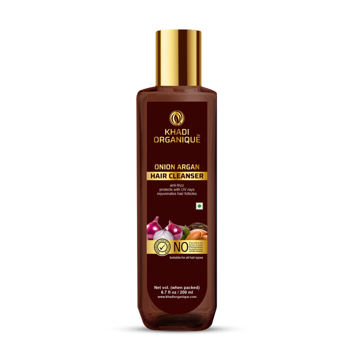 Onion Argan Hair Cleanser - Khadi Organique