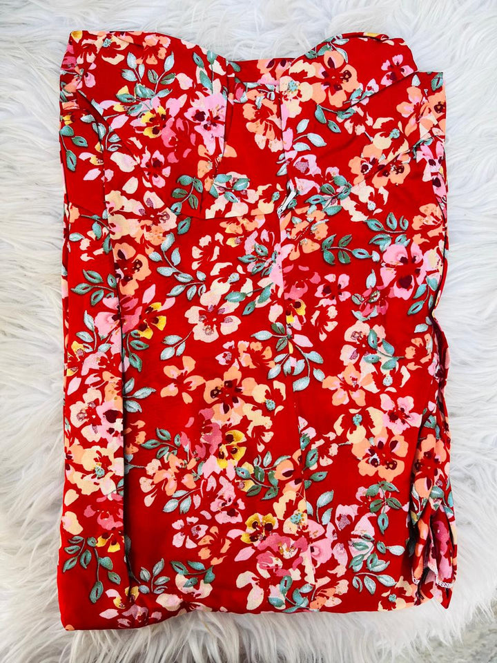 One Piece Floral Prayer Dress for Women