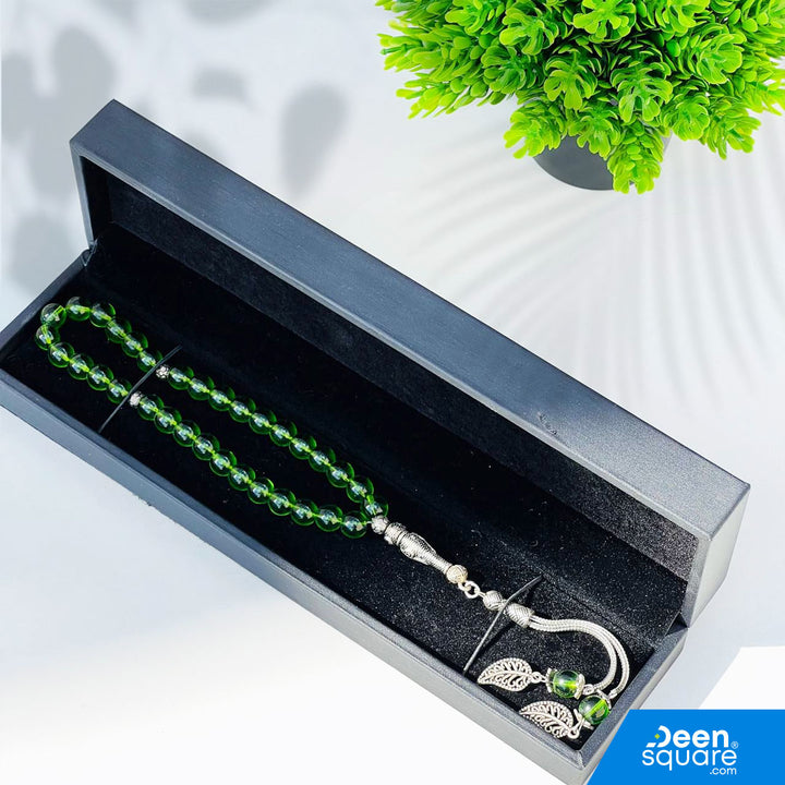 Amber Stone Handmade Beads Tasbeeh (تسبيح‎‎) - 33 Beads Tasbeeh