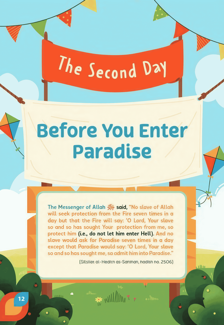 Buy 30 Days in Jannah for young Muslims at deensquare.com. Daily Islamic lessons, Jannah reminders &amp; activities | Dubai | UAE.