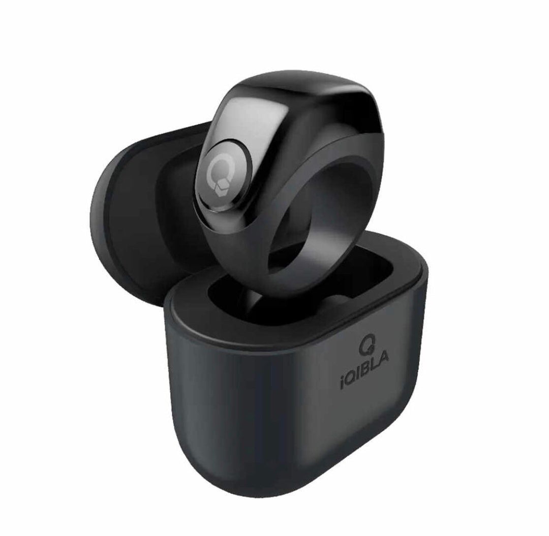 Jood J01 Smart Zikr Ring Tasbih Counter, Smart Rings Tasbeeh For Prayer Reminder OLED Display, IP67 Waterproof, 3 Sizes (18/20/22mm) + Charging Case