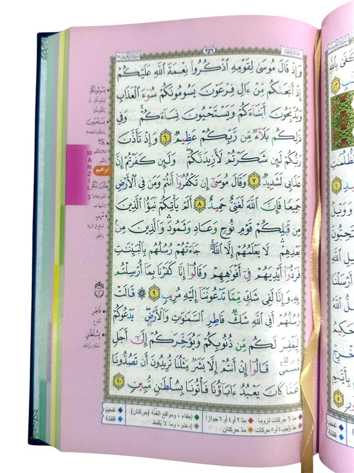 Tajweed Quran Uthmani Script Script 15 Lines Ref 15-19-TJ (A)