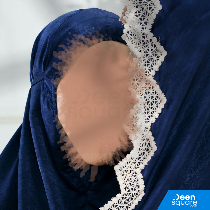 Zaujah Santorini Silk Prayer Dress - Malaysian Telekung