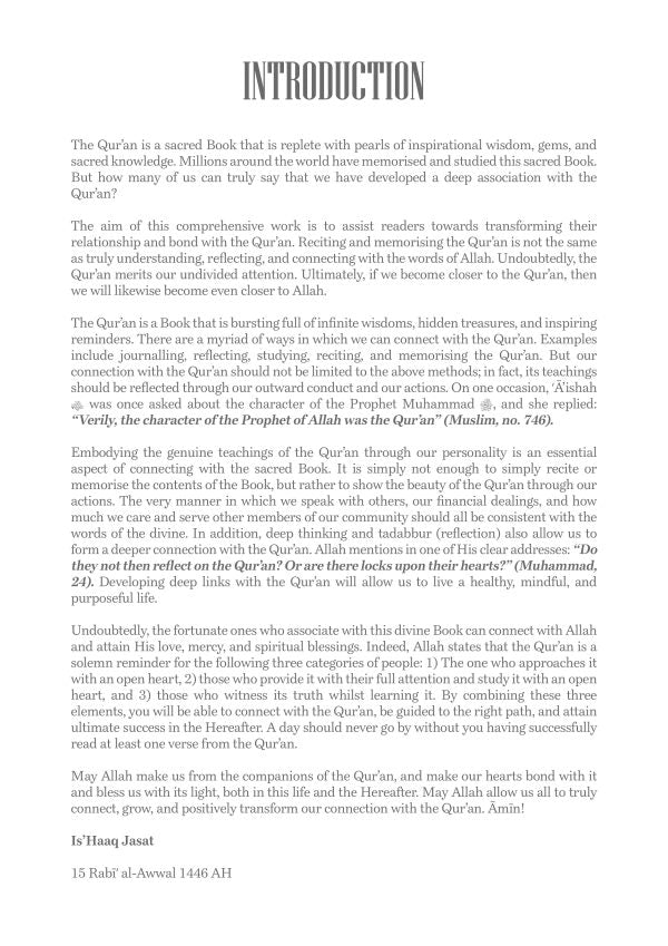 365 Tips To Help you Connect With the Qur'an introduction