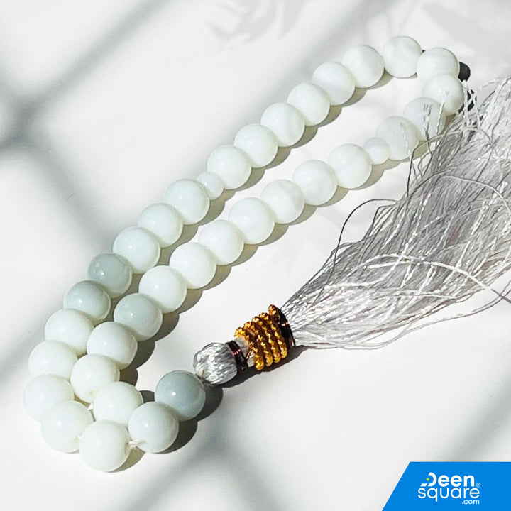 33 Beads Tasbeeh White Color