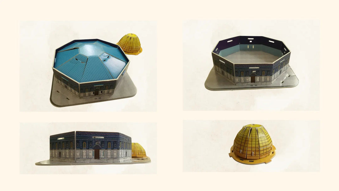 3D Puzzle Dome of the Rock 4