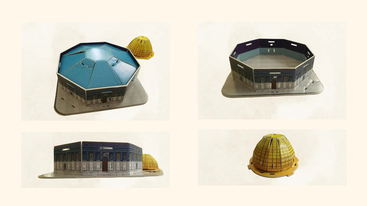 3D Puzzle Dome of the Rock 4