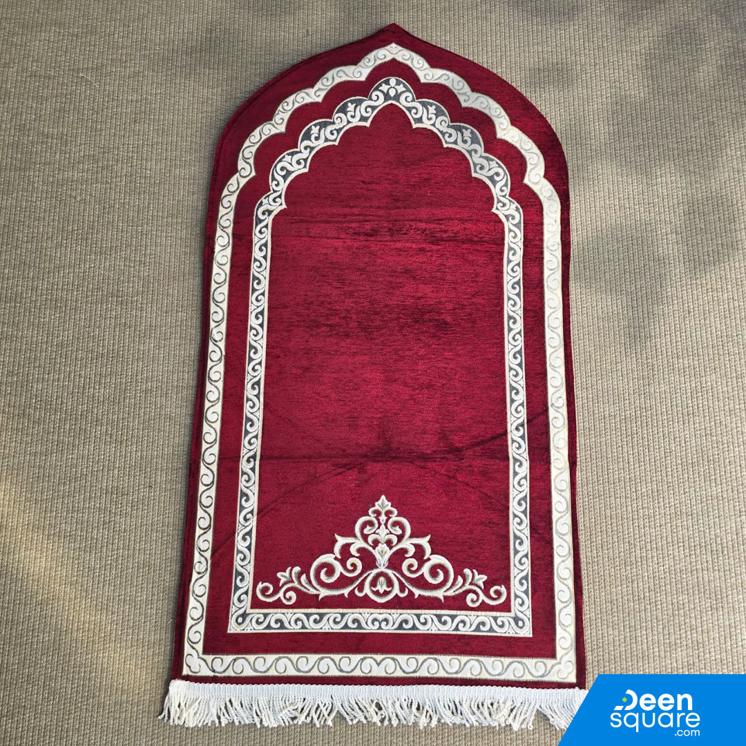 سجادة صلاة مبطنة سميكة (على شكل قوس)