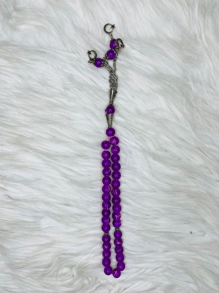 33 Beads Marble Tasbeeh with Chain - 5mm