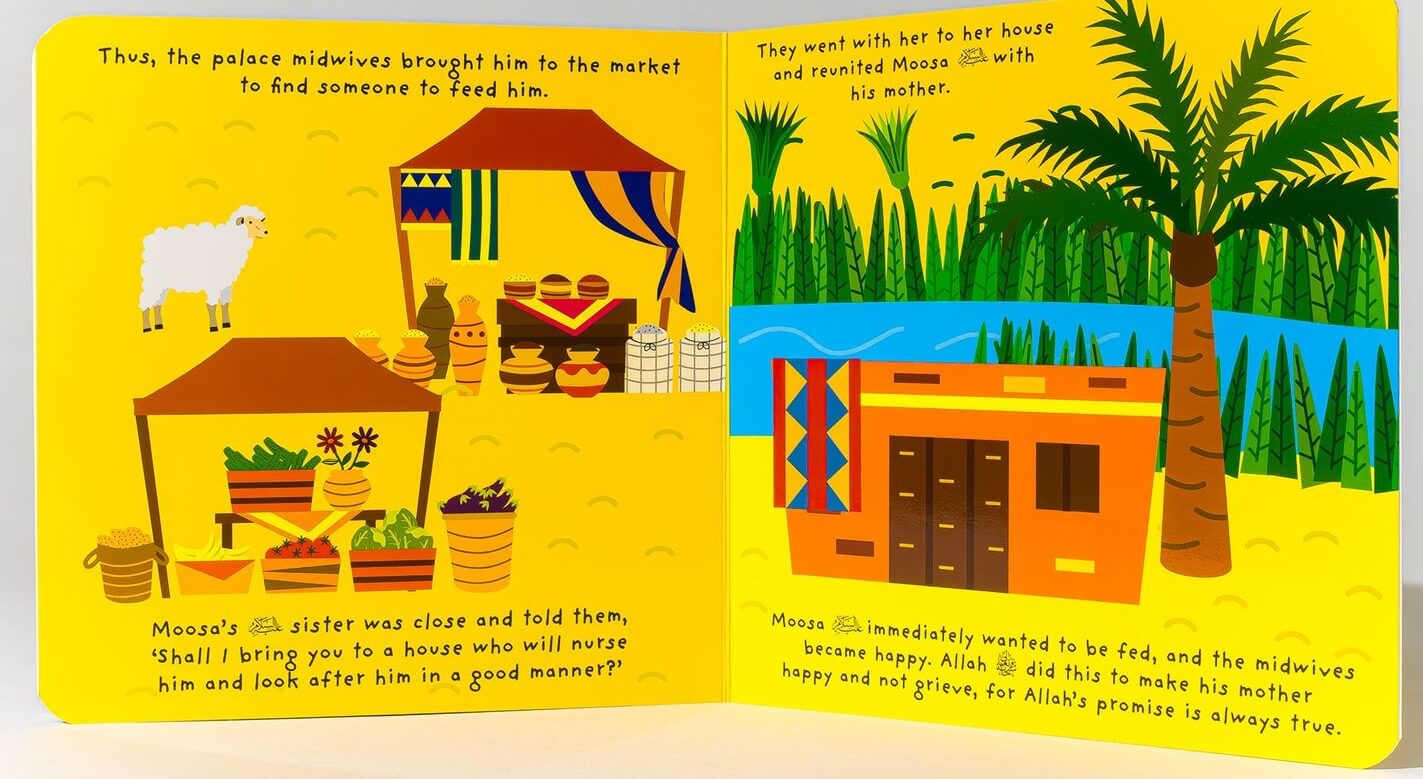 Prophet Moosa board book (Tummy Time Series)