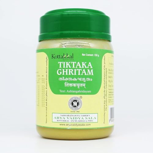 Buy Tiktaka Ghritam 150 gm by Kottakkal Ayurveda at deensquare.com. Traditional Ayurvedic medicated ghee available in Dubai | UAE.