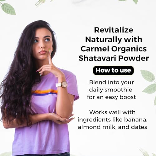 Organic Shatavari Root Powder | Rejuvenates and Promotes Vitality (8 Ounce)|B08M3QPGQZ