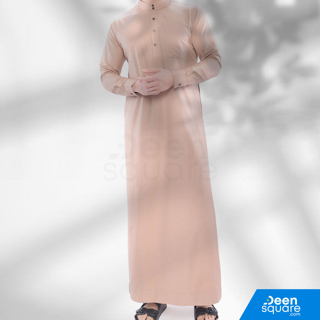 Brown Thobe For Men - Clauss