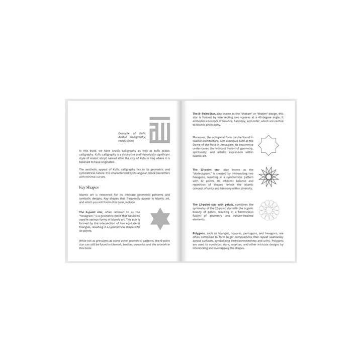 Mindful Colouring – Islamic Art Book