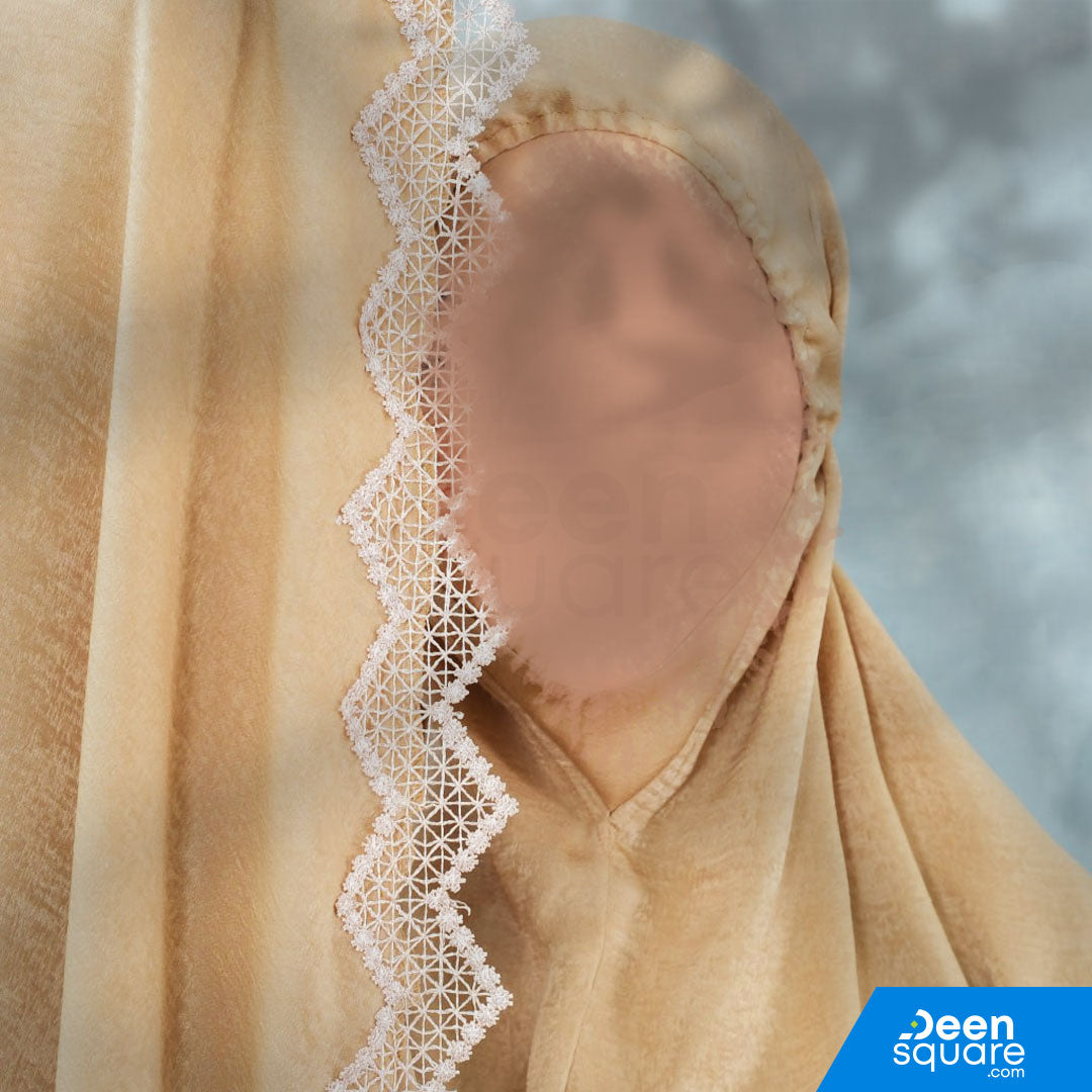 Zaujah Santorini Silk Prayer Dress - Malaysian Telekung
