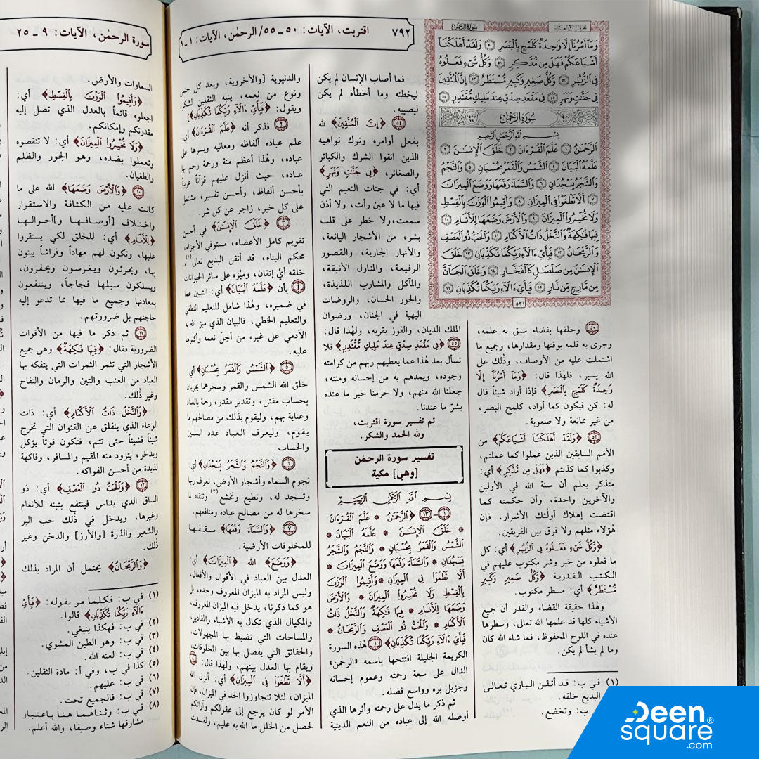 Taiseer Al Kalam Ar Rahmah (tafsir saadi) - تيسير الكريم الرحمن في تفسير كلام المنان | السعدي | دار ابن حزم