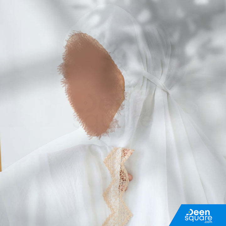 Zaujah Santorini Silk Prayer Dress - Malaysian Telekung