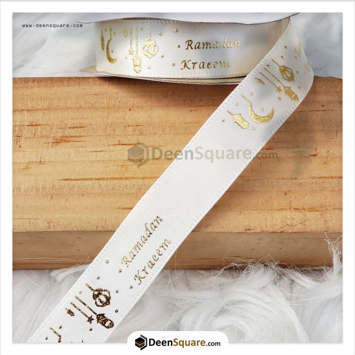 Ramadan Kareem Ribbon (1.5 cm x 10 yard)
