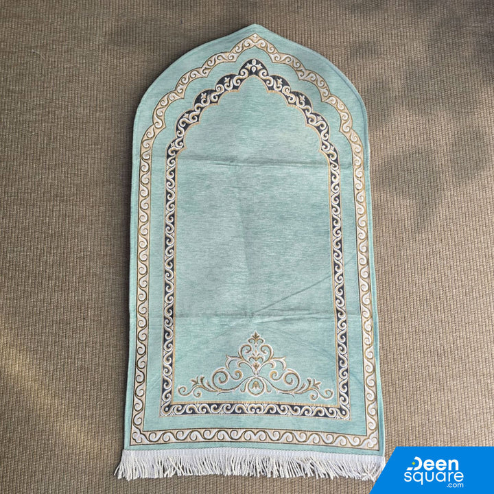 سجادة صلاة مبطنة سميكة (على شكل قوس)