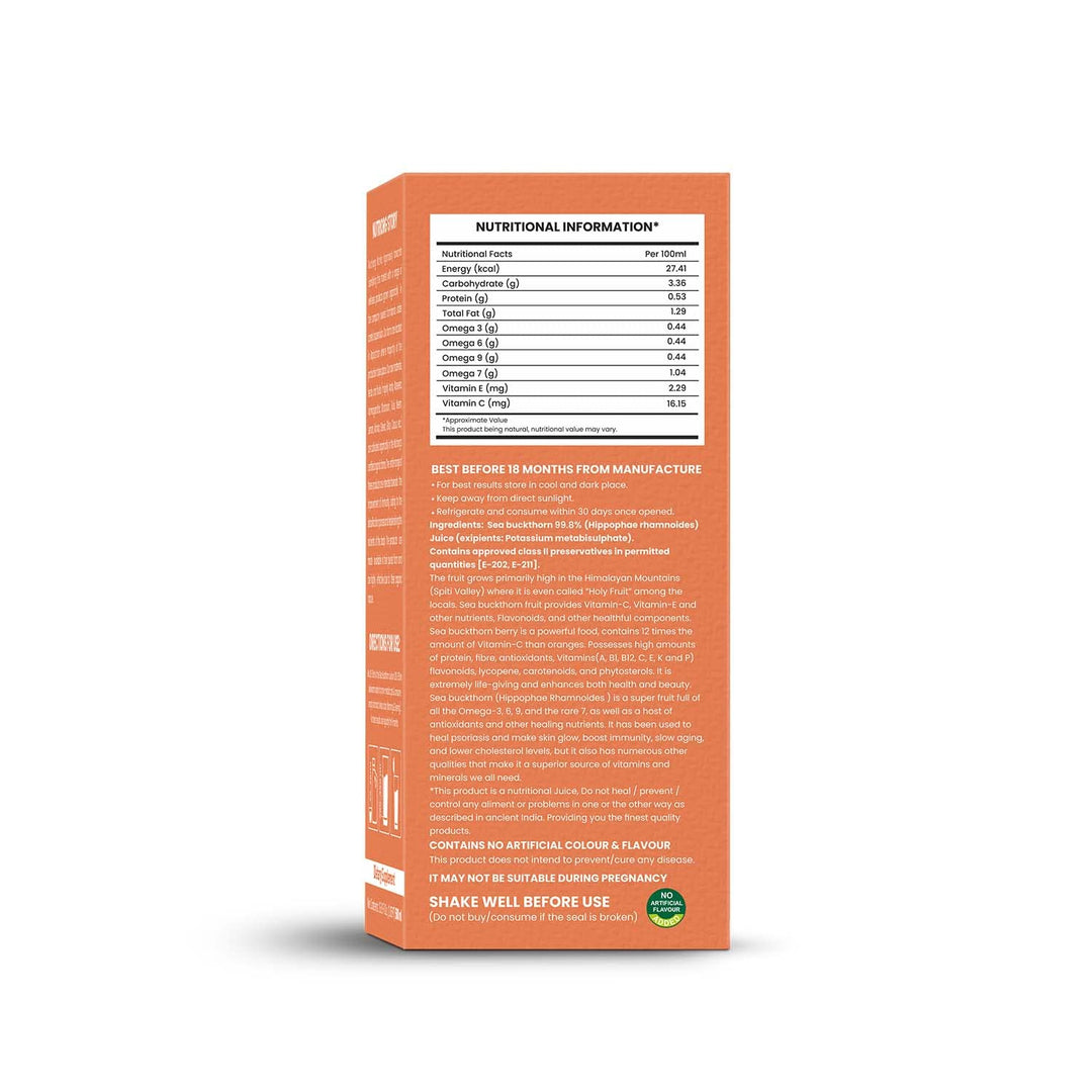 Nutriorg Seabuckthorn Juice 500ml