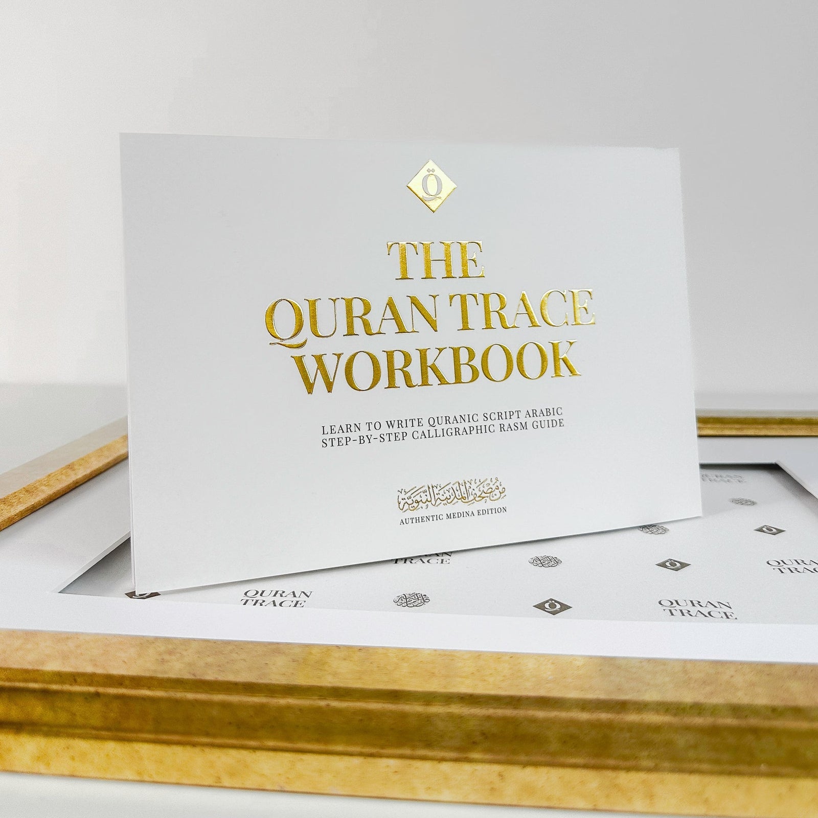 The Quran Trace Workbook (Learn to Write Quranic Script Arabic Step by Step Calligraphic Rasm Guide