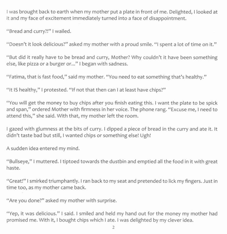Fatima’s Diary- A Collection of Three Stories