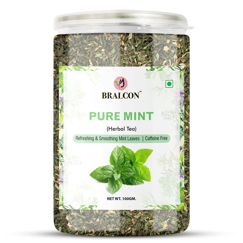 BRALCON organic mint herbal tea 100g spearmint leaves