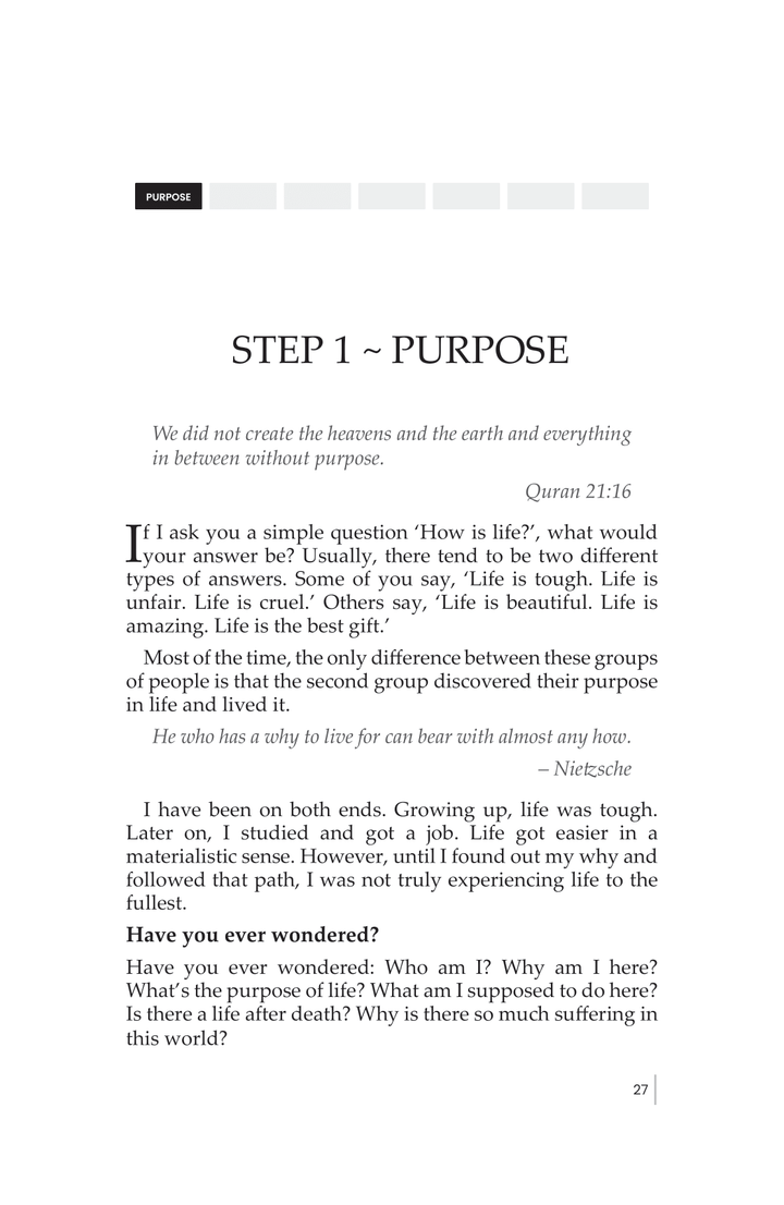 7 Steps To Success In Deen & Dunya