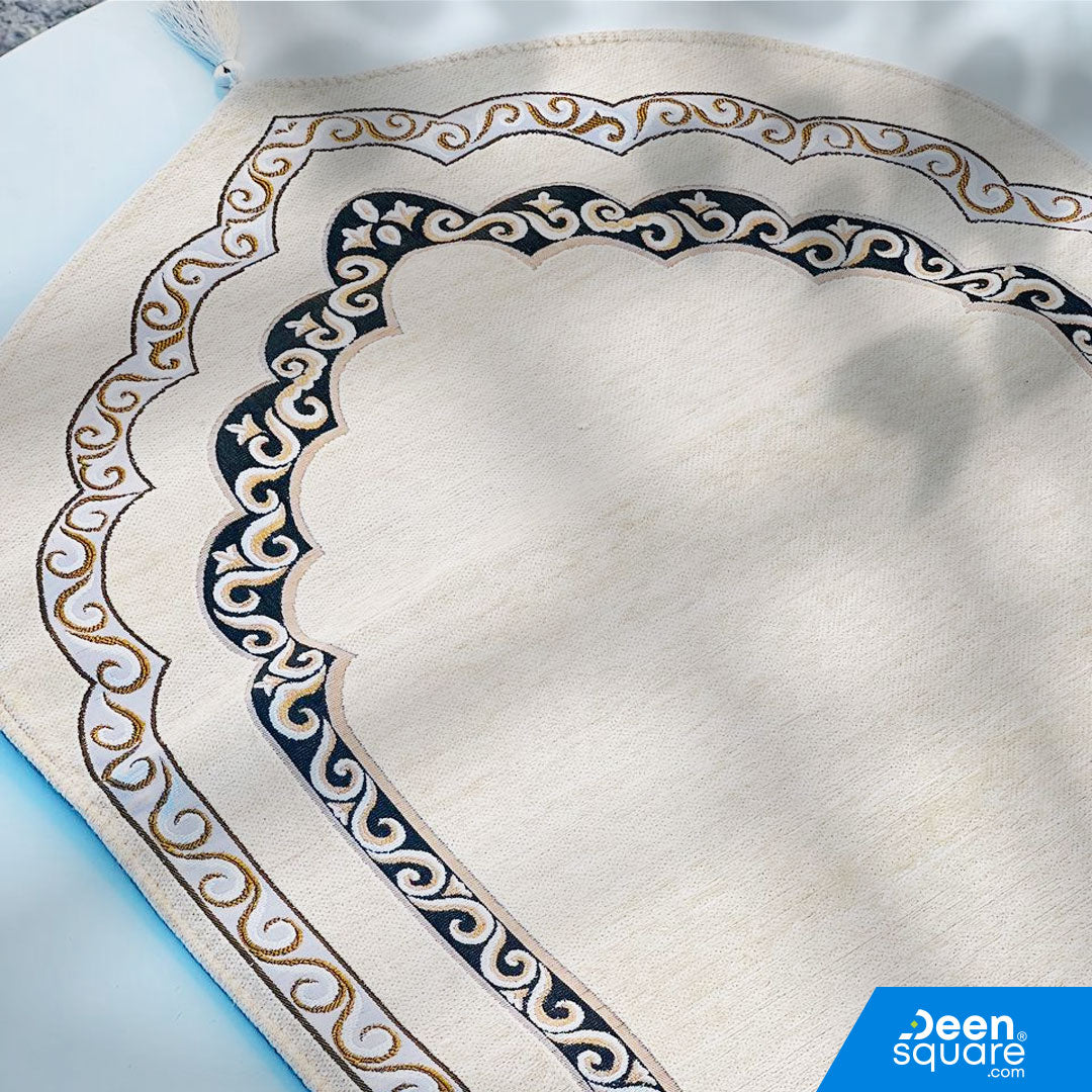 Padded Thick Prayer Mat (Arch Shape)