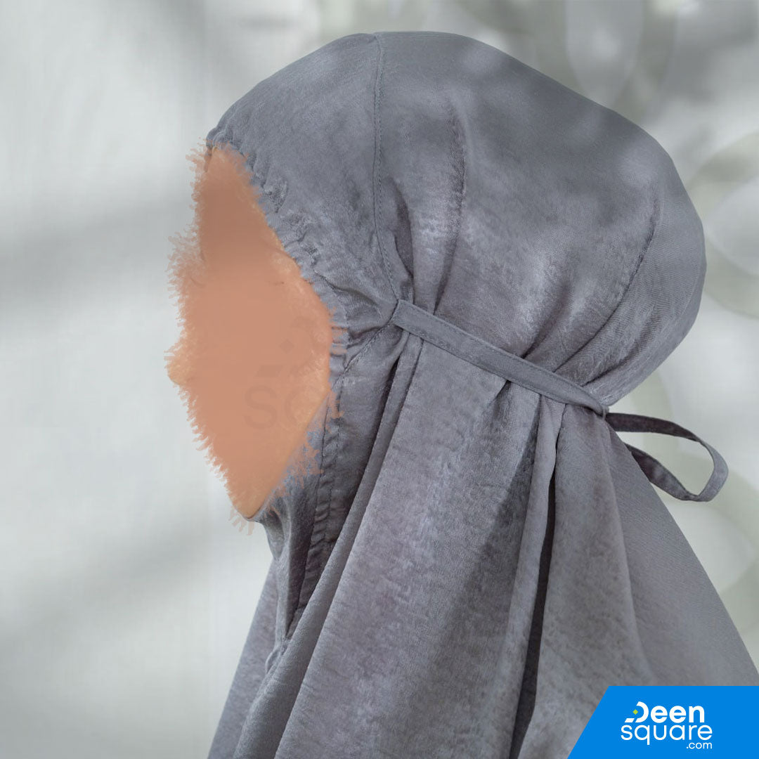 Zaujah Santorini Silk Prayer Dress - Malaysian Telekung