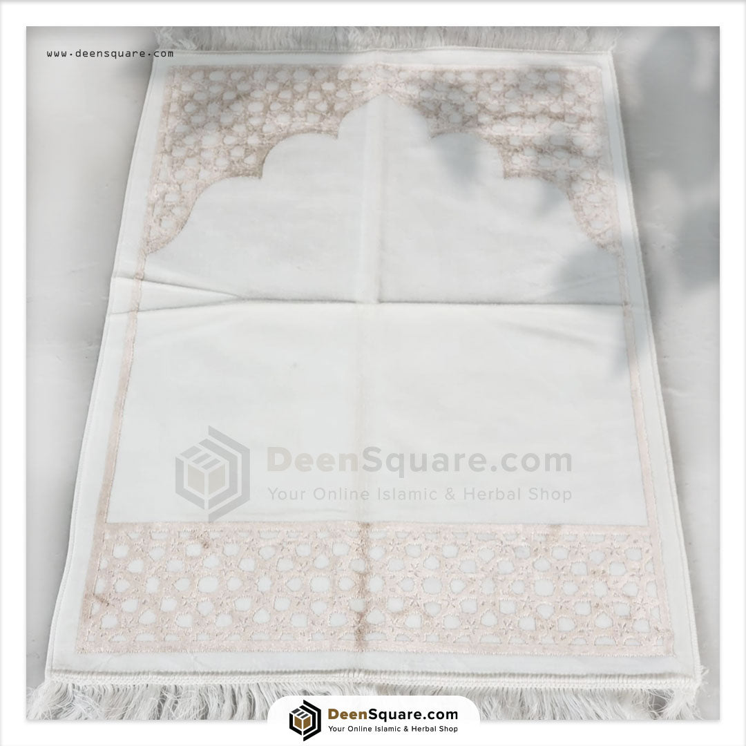 Royal Soft Prayer Mat - AYDIN Turkish | سجادة صلاة سادة