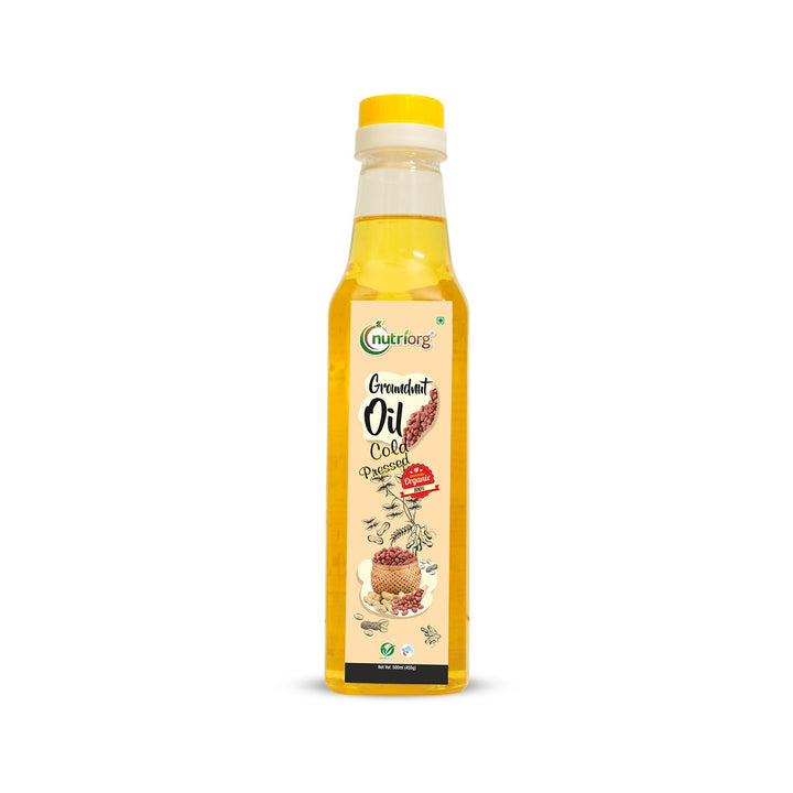 Nutriorg Certified Organic Groundnut Oil 500ml