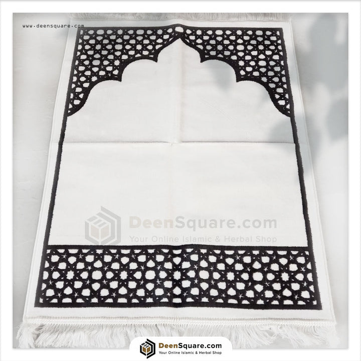 Royal Soft Prayer Mat - AYDIN Turkish | سجادة صلاة سادة