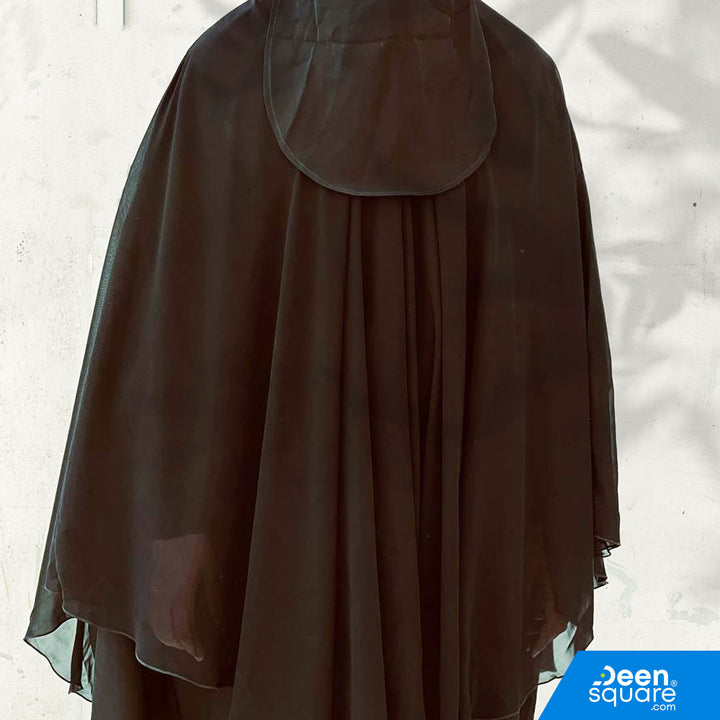 Cape Inaya (Elegant Chiffon Cape – Perfect Abaya Overlay)
