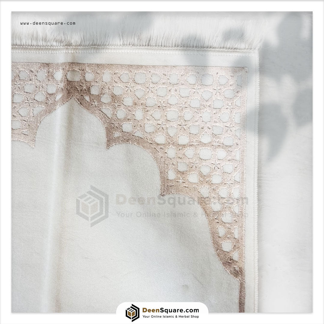 Royal Soft Prayer Mat - AYDIN Turkish | سجادة صلاة سادة