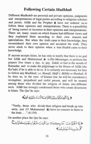 Should A Muslim Follow A Particular Madhab?