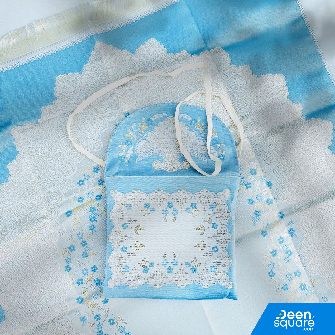 Travel Prayer Mat with Pouch – Lightweight & Compact (70 x 110 cm)