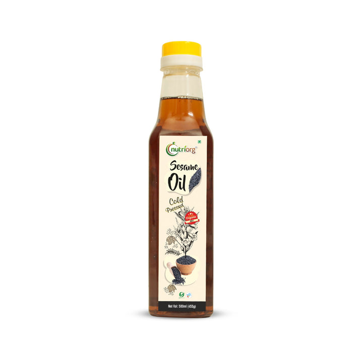 Nutriorg Certified Organic Sesame Oil 500ml
