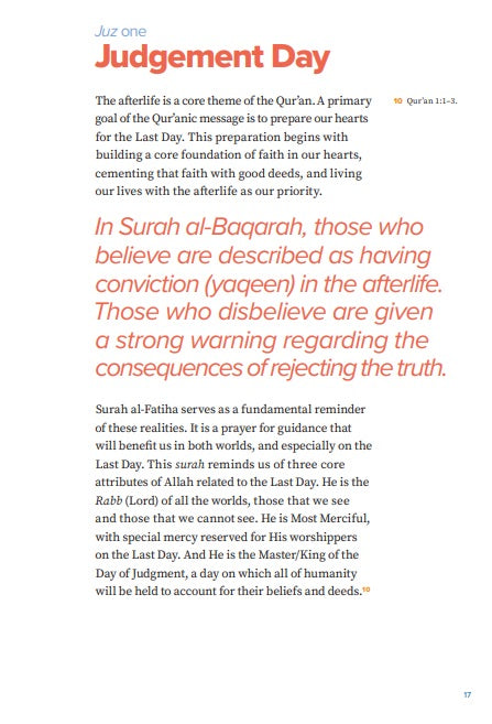 Quran 30 for 30 - A Thematic Tafsir