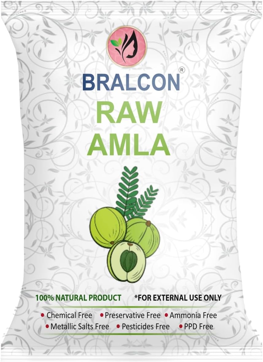 BRALCON raw amla whole dried Indian gooseberry 100g natural herbal fruit