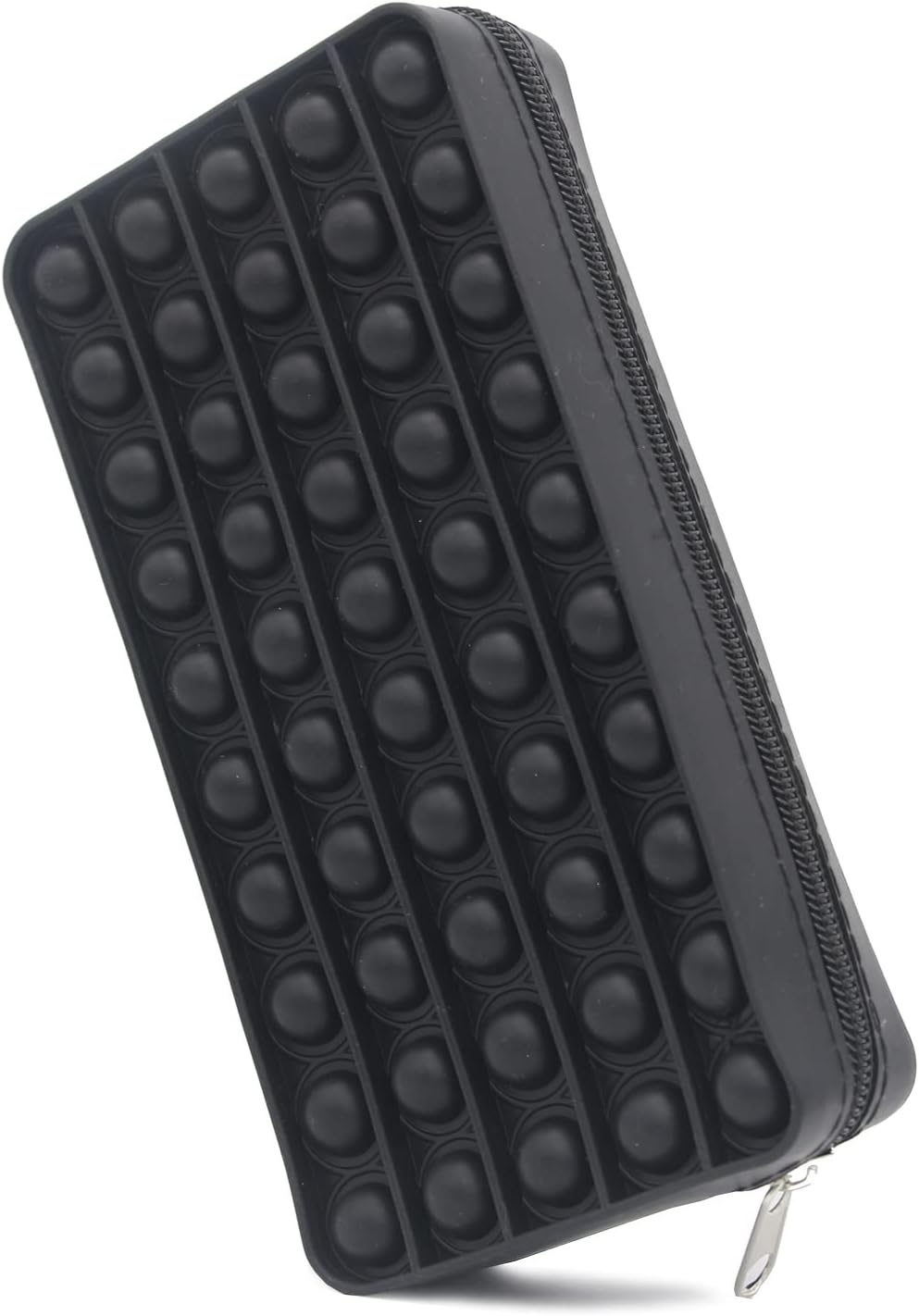 Pop It Pencil Case for Kids - Black