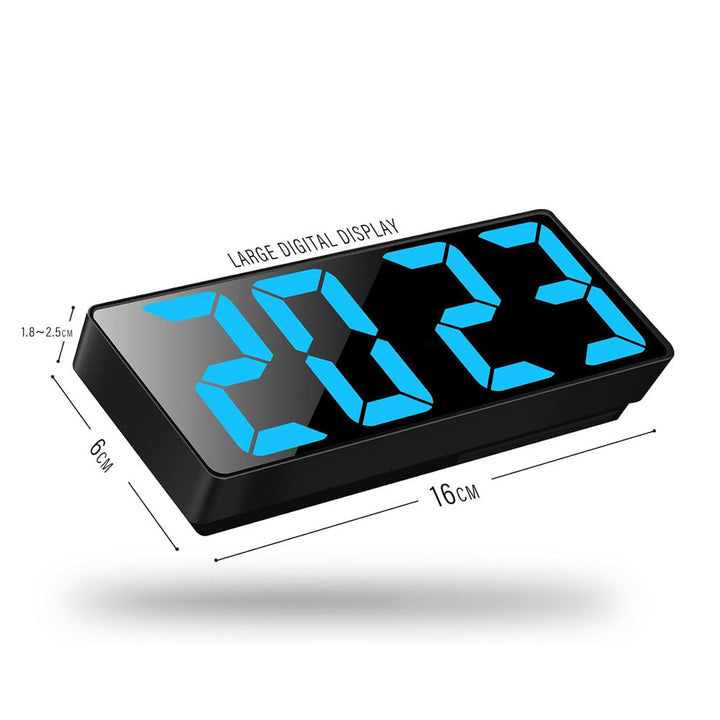 Digital Alarm Clock RGB Colorful LED (Model: GH0732)